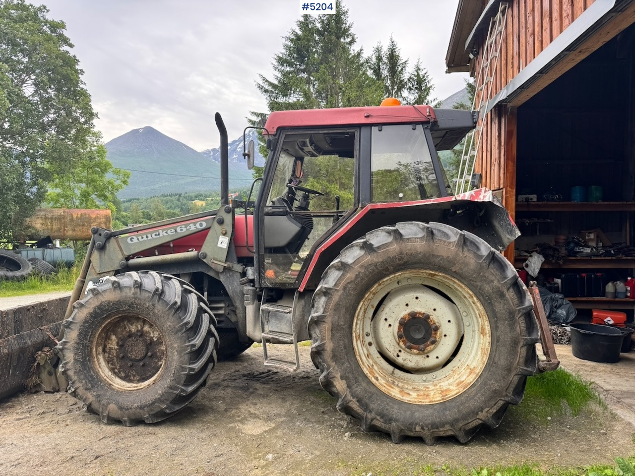 1996 Case International 5120 Maxxum - جرار: صورة 2 1996 Case International 5120 Maxxum - جرار: صورة 2