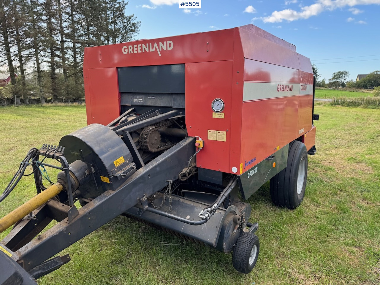 1996 Greenland CB 8080 - معدات تيبيس التبن: صورة 3 1996 Greenland CB 8080 - معدات تيبيس التبن: صورة 3