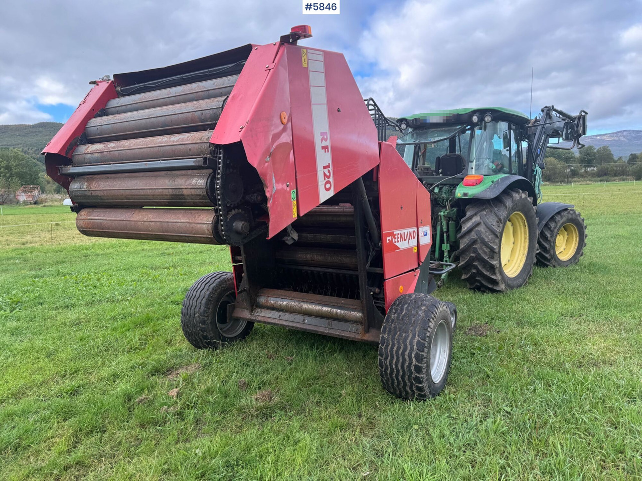 1996 Greenland RF120 round baler. WATCH THE VIDEO! - معدات تيبيس التبن: صورة 2 1996 Greenland RF120 round baler. WATCH THE VIDEO! - معدات تيبيس التبن: صورة 2