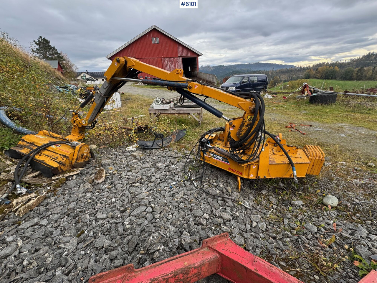 1997 Bomford Turner B49 FM - معدات حرث التربة: صورة 2 1997 Bomford Turner B49 FM - معدات حرث التربة: صورة 2