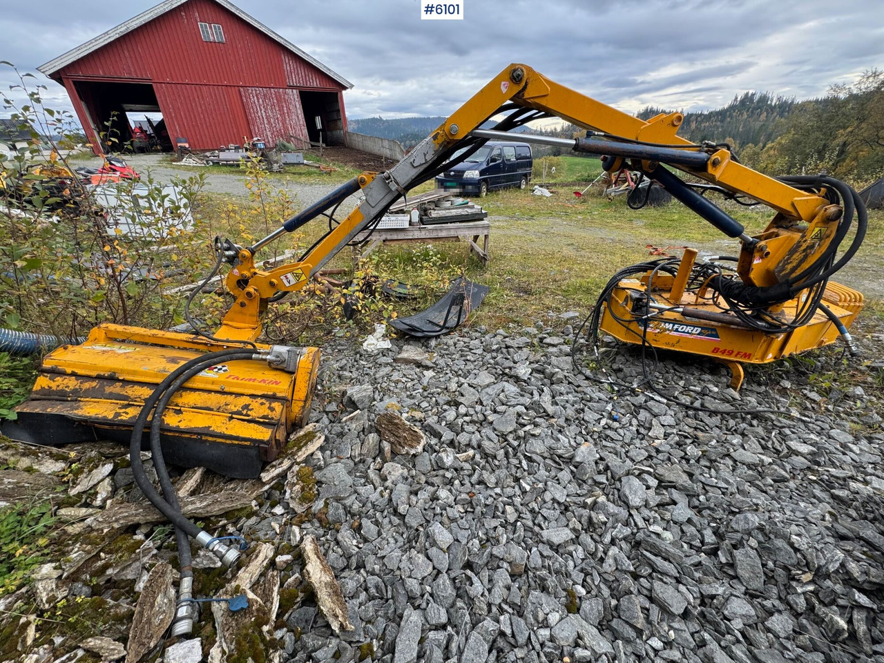 1997 Bomford Turner B49 FM - معدات حرث التربة: صورة 4 1997 Bomford Turner B49 FM - معدات حرث التربة: صورة 4