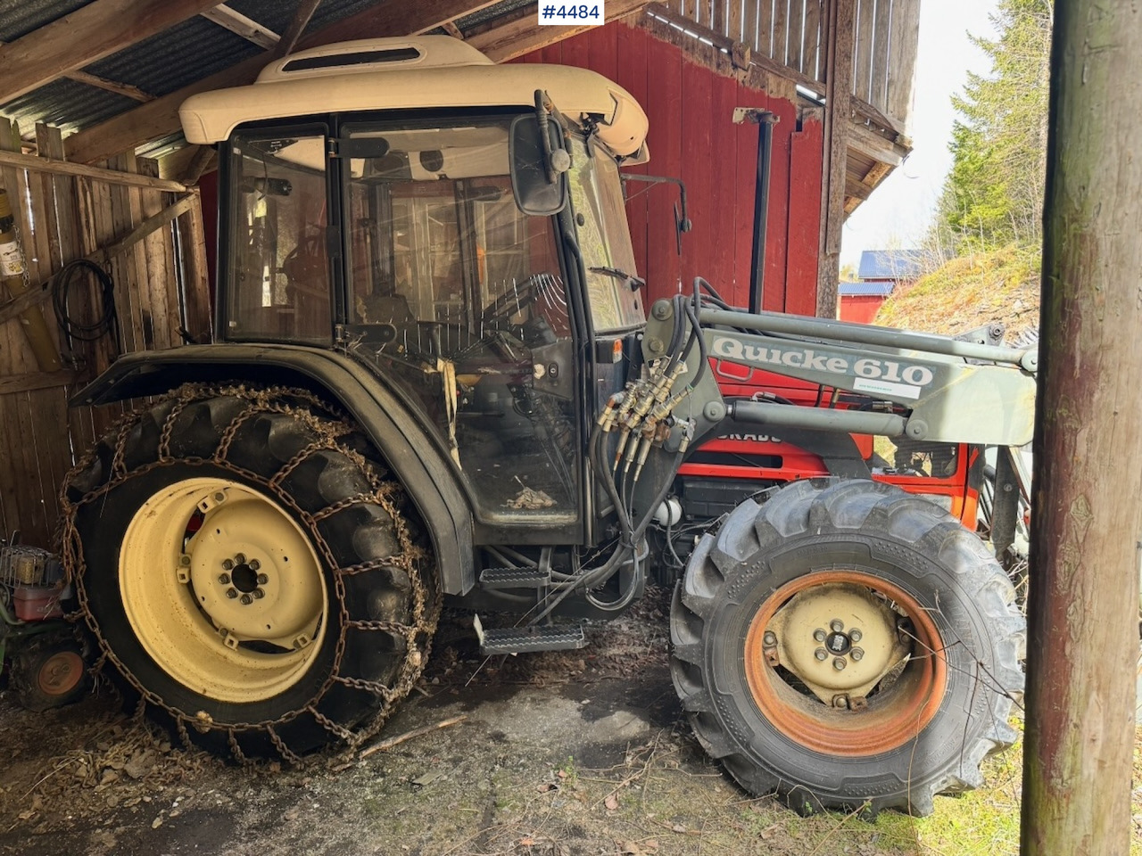 1998 Same Dorado 60 4x4 Traktor w/ Front loader. Partial repair needed. - جرار: صورة 3 1998 Same Dorado 60 4x4 Traktor w/ Front loader. Partial repair needed. - جرار: صورة 3
