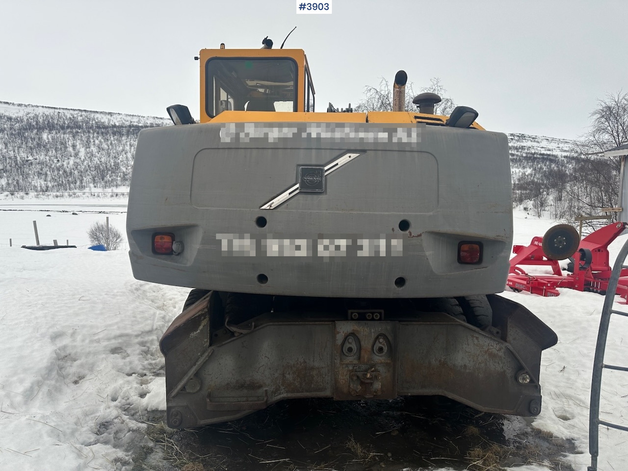 1998 Volvo EW150C wheel digger rep object w/ sanding bucket - حفارة: صورة 5 1998 Volvo EW150C wheel digger rep object w/ sanding bucket - حفارة: صورة 5