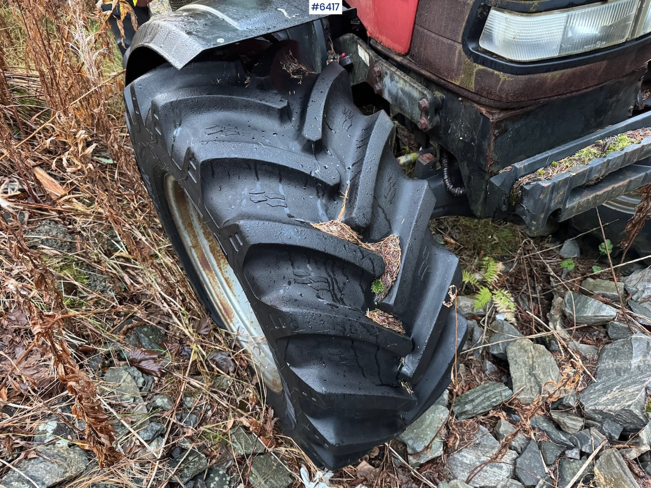 1999 Case IH Maxxum MX 100C w/ front loader, bucket and blade. Repair object. - جرار: صورة 4 1999 Case IH Maxxum MX 100C w/ front loader, bucket and blade. Repair object. - جرار: صورة 4
