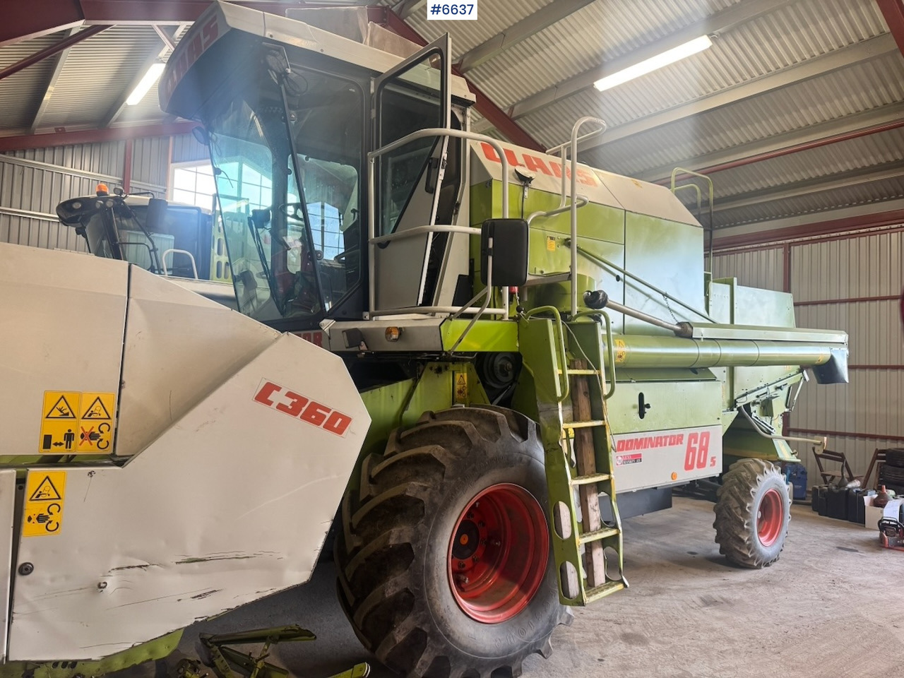 1999 Claas Dominator 68 S combine harvester with twin wheels. Well-maintained / Recently upgraded! - حصادة موحَّدة: صورة 3 1999 Claas Dominator 68 S combine harvester with twin wheels. Well-maintained / Recently upgraded! - حصادة موحَّدة: صورة 3