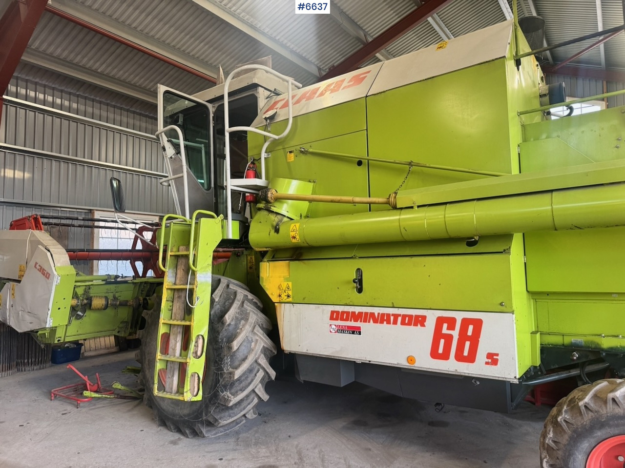 1999 Claas Dominator 68 S combine harvester with twin wheels. Well-maintained / Recently upgraded! - حصادة موحَّدة: صورة 5 1999 Claas Dominator 68 S combine harvester with twin wheels. Well-maintained / Recently upgraded! - حصادة موحَّدة: صورة 5