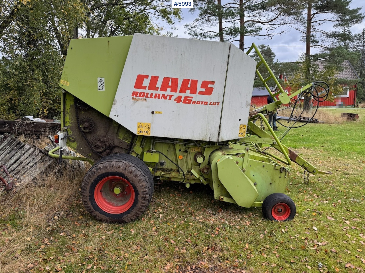 1999 Claas Rollant 46 Rotocut and a dividing baler. - معدات تيبيس التبن: صورة 4 1999 Claas Rollant 46 Rotocut and a dividing baler. - معدات تيبيس التبن: صورة 4