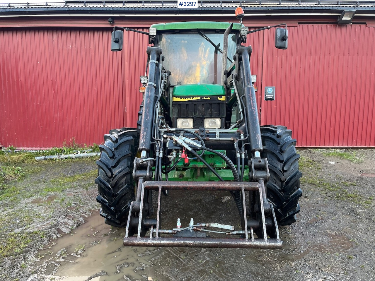 1999 John Deere 6210 SE with Front Loader - جرار: صورة 3 1999 John Deere 6210 SE with Front Loader - جرار: صورة 3