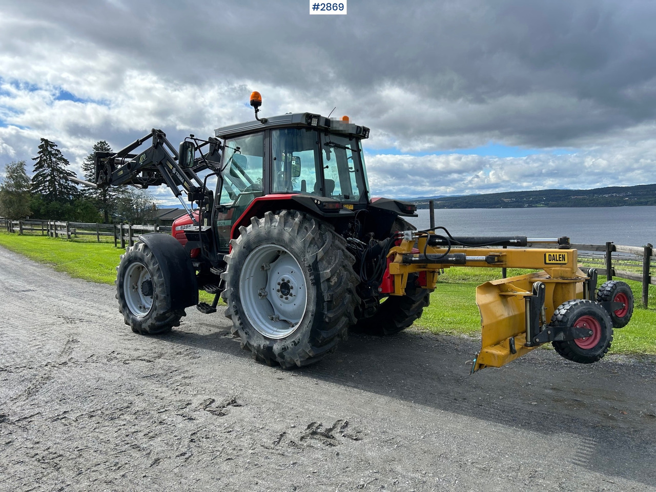 1999 Massey Ferguson 6265 w/ trima 420 front loader - جرار: صورة 5 1999 Massey Ferguson 6265 w/ trima 420 front loader - جرار: صورة 5