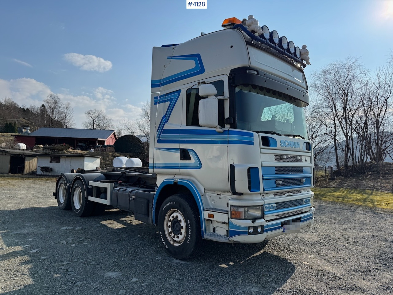 1999 Scania R 144G Hooklift - شاحنة ذات خطاف: صورة 1 1999 Scania R 144G Hooklift - شاحنة ذات خطاف: صورة 1