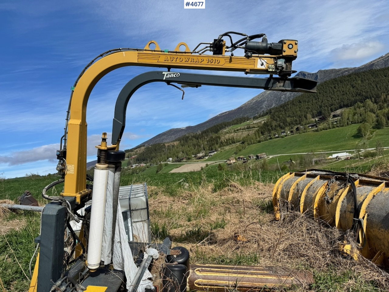 1999 Tanco Autowrap 1510 Round Baler Wrapper. - معدات تيبيس التبن: صورة 2 1999 Tanco Autowrap 1510 Round Baler Wrapper. - معدات تيبيس التبن: صورة 2