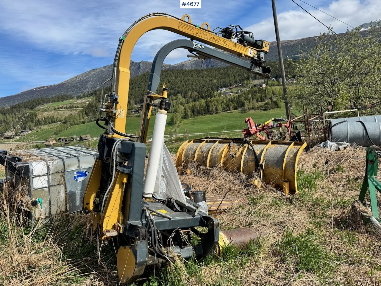 1999 Tanco Autowrap 1510 Round Baler Wrapper. - معدات تيبيس التبن: صورة 3 1999 Tanco Autowrap 1510 Round Baler Wrapper. - معدات تيبيس التبن: صورة 3