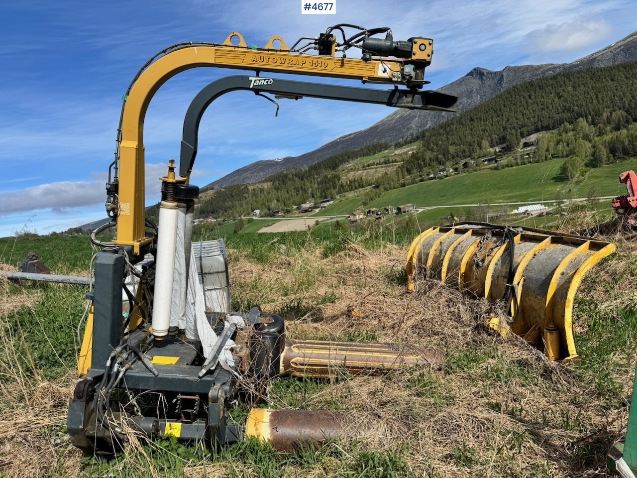 1999 Tanco Autowrap 1510 Round Baler Wrapper. - معدات تيبيس التبن: صورة 1 1999 Tanco Autowrap 1510 Round Baler Wrapper. - معدات تيبيس التبن: صورة 1