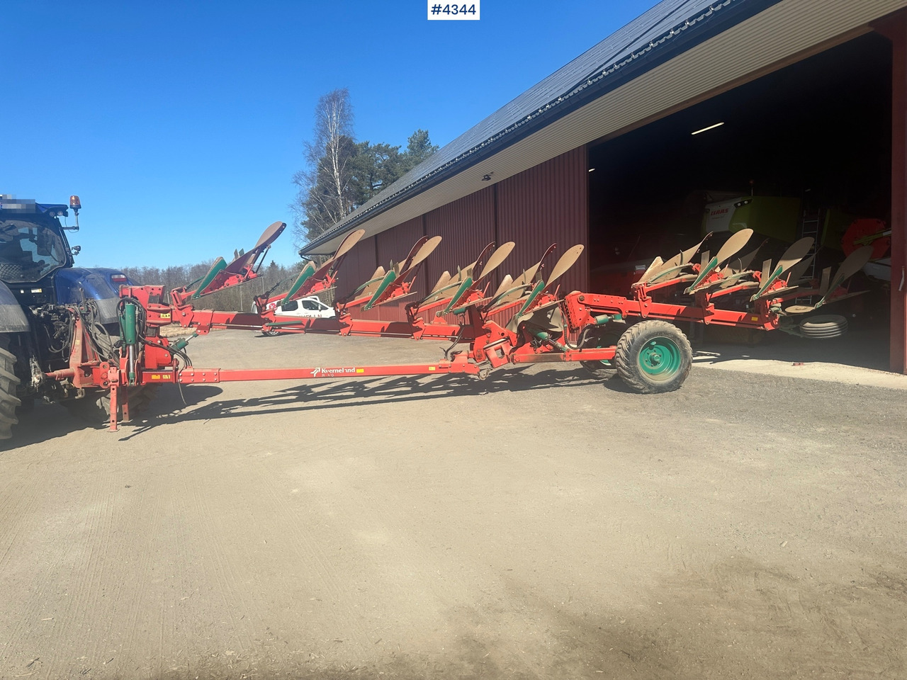 2000 Kverneland PL 100 8 skjærs vendeplog - معدات حرث التربة: صورة 3 2000 Kverneland PL 100 8 skjærs vendeplog - معدات حرث التربة: صورة 3