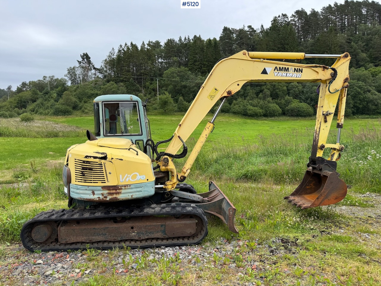 2000 Yanmar ViO 70 - حفارة: صورة 1 2000 Yanmar ViO 70 - حفارة: صورة 1