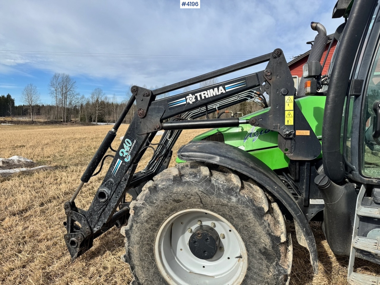 2001 Deutz-fahr Agrotron 85 w/ Front loader. 4450 hours! - جرار: صورة 4 2001 Deutz-fahr Agrotron 85 w/ Front loader. 4450 hours! - جرار: صورة 4