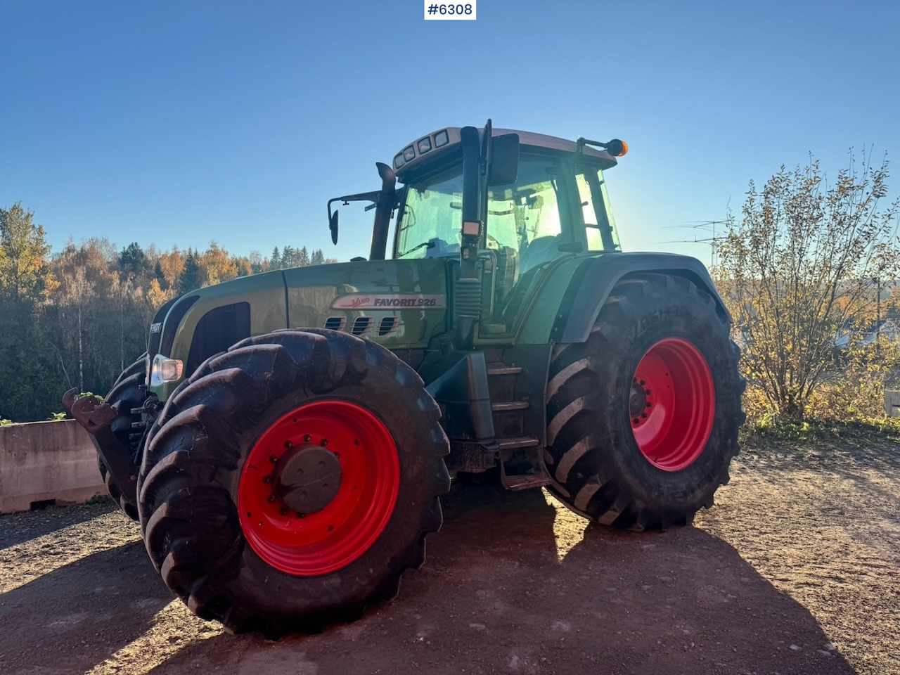 جرار 2001 Fendt 926 Favorit: صورة 7