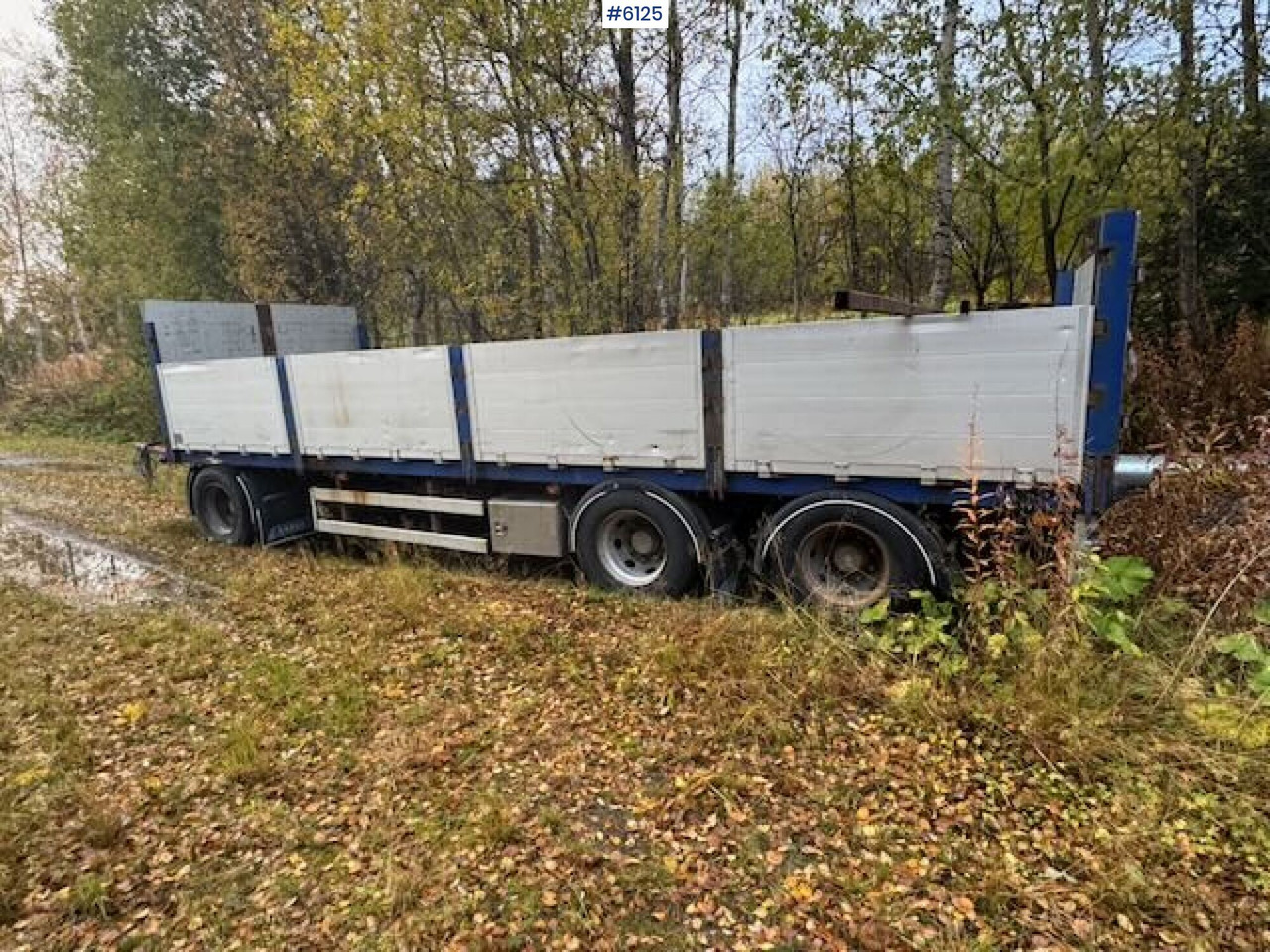 2001 Istrail 3 axle flatbed trailer - مقطورة مسطحة منخفضة: صورة 4 2001 Istrail 3 axle flatbed trailer - مقطورة مسطحة منخفضة: صورة 4
