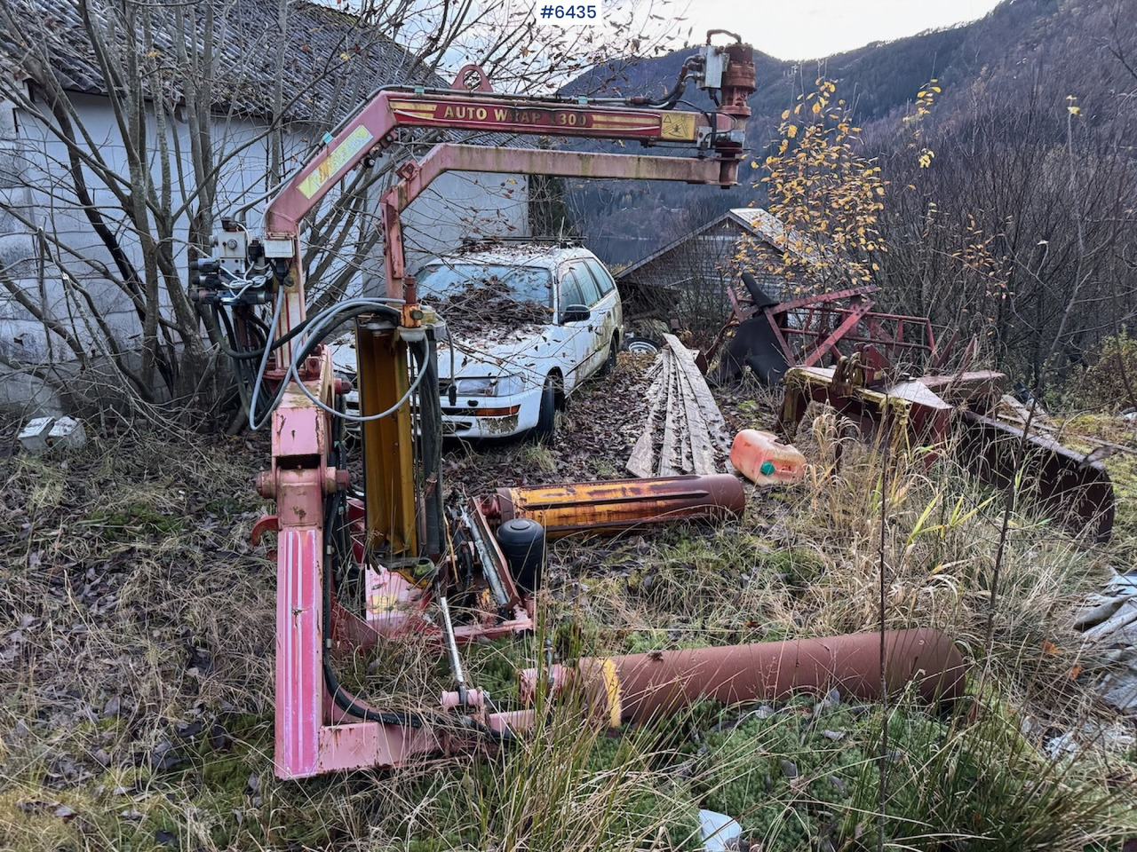 2001 Tellefsdal Auto Wrap 1300 Round bale wrapper. - معدات تيبيس التبن: صورة 2 2001 Tellefsdal Auto Wrap 1300 Round bale wrapper. - معدات تيبيس التبن: صورة 2