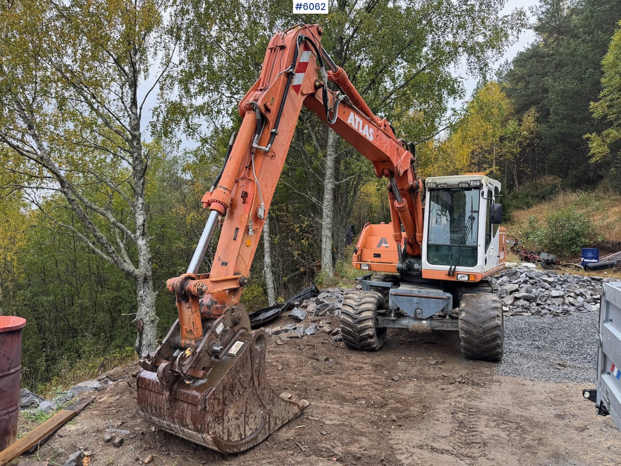 2002 Atlas 1304 w/ 1 backhoe bucket Low Hours! - حفارة: صورة 2 2002 Atlas 1304 w/ 1 backhoe bucket Low Hours! - حفارة: صورة 2