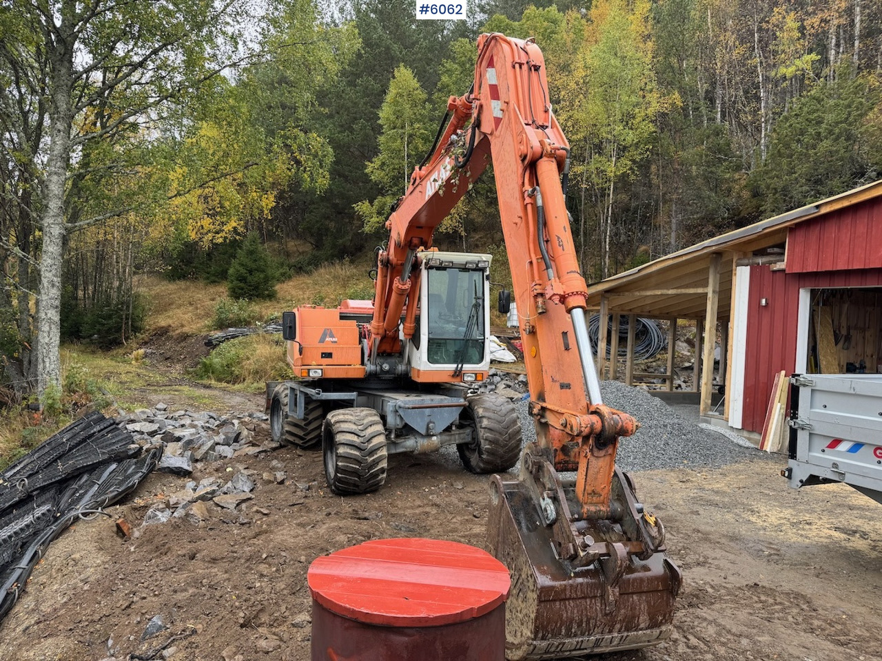 2002 Atlas 1304 w/ 1 backhoe bucket Low Hours! - حفارة: صورة 3 2002 Atlas 1304 w/ 1 backhoe bucket Low Hours! - حفارة: صورة 3