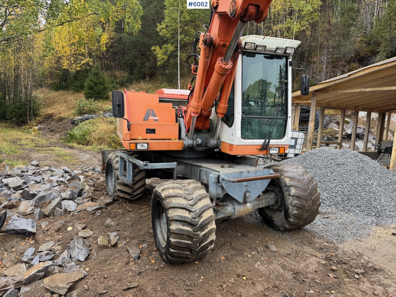 2002 Atlas 1304 w/ 1 backhoe bucket Low Hours! - حفارة: صورة 4 2002 Atlas 1304 w/ 1 backhoe bucket Low Hours! - حفارة: صورة 4