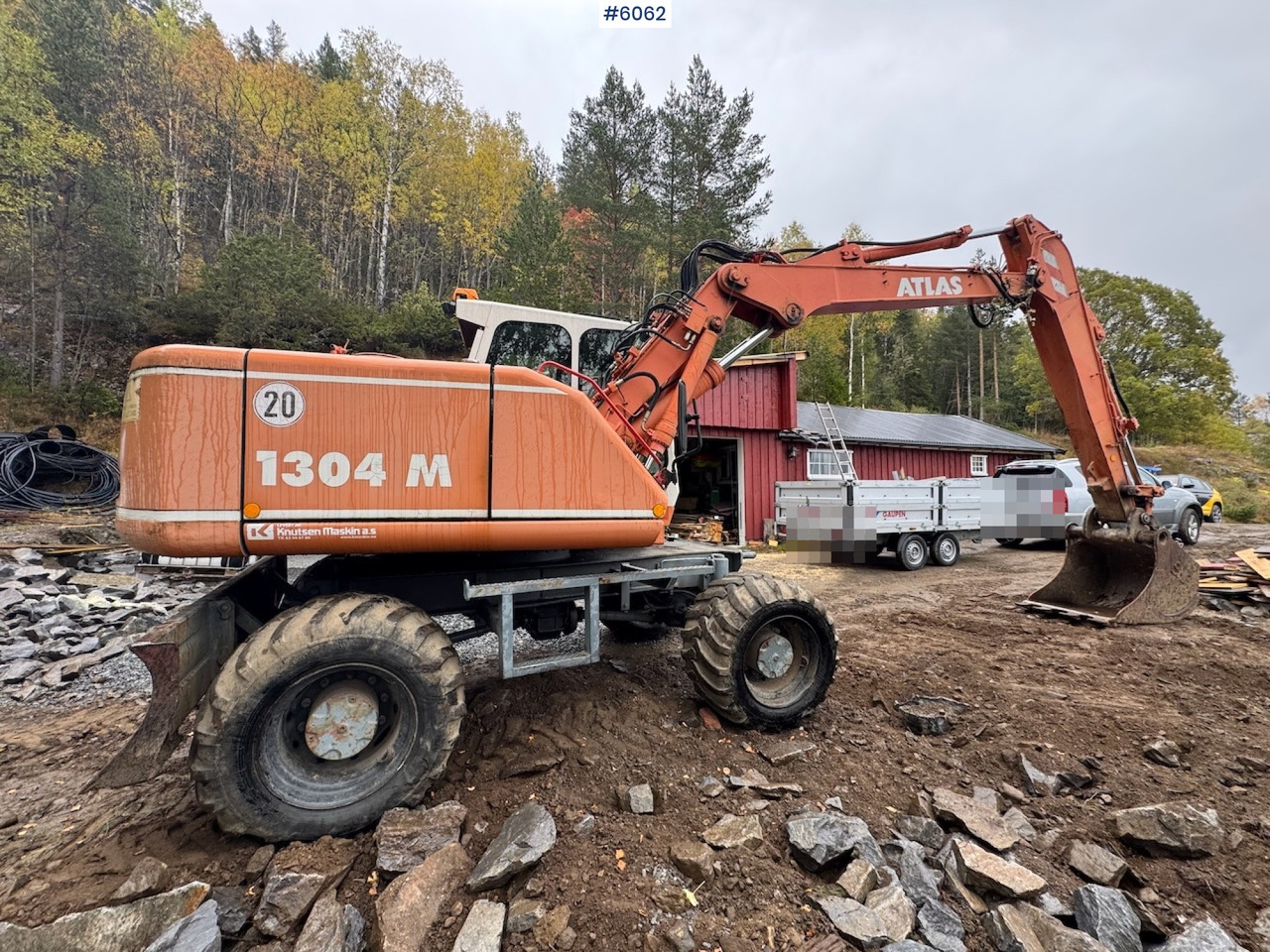 2002 Atlas 1304 w/ 1 backhoe bucket Low Hours! - حفارة: صورة 5 2002 Atlas 1304 w/ 1 backhoe bucket Low Hours! - حفارة: صورة 5