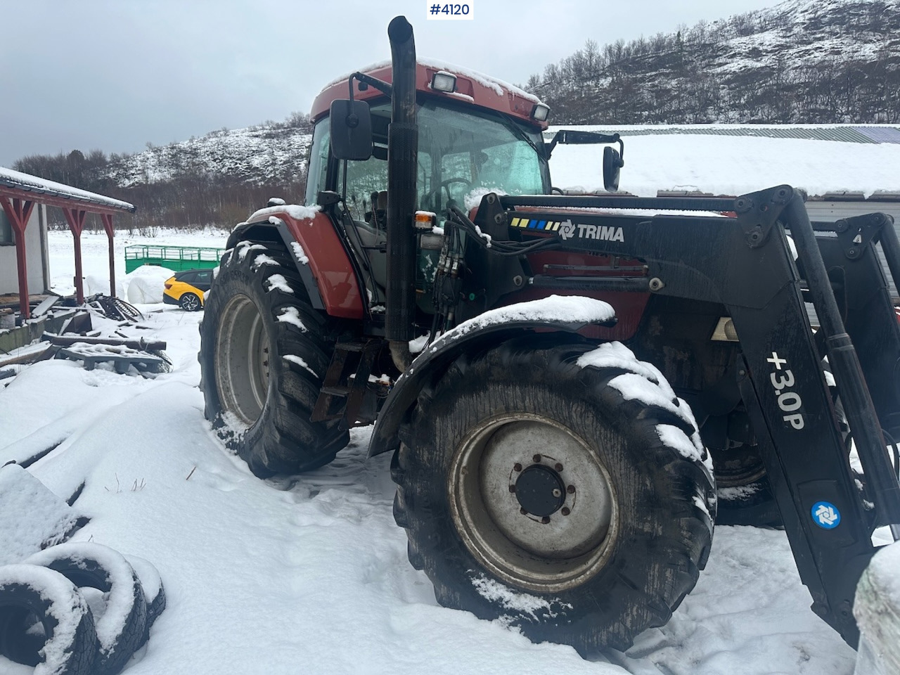 2002 CASE MX 135 MAXXUM 4x4 tractor with front loader. - جرار: صورة 4 2002 CASE MX 135 MAXXUM 4x4 tractor with front loader. - جرار: صورة 4