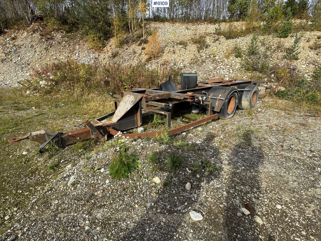 2002 Istrail container trailer. Repair object. - مقطورة مسطحة منخفضة: صورة 2 2002 Istrail container trailer. Repair object. - مقطورة مسطحة منخفضة: صورة 2
