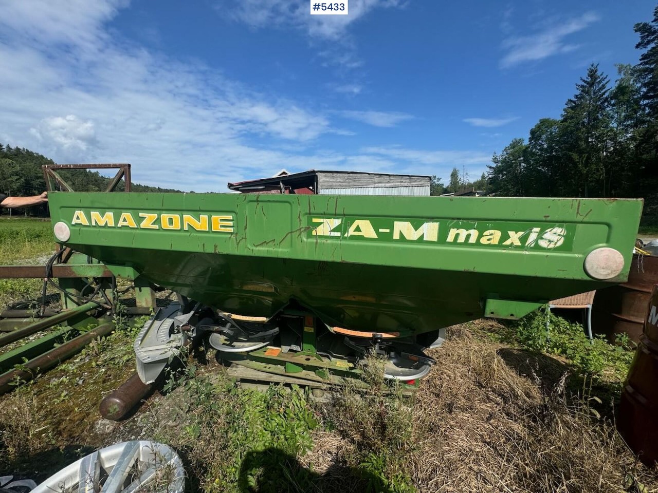 2003 Amazone ZA-M 1500 - آلة رش السماد: صورة 5 2003 Amazone ZA-M 1500 - آلة رش السماد: صورة 5