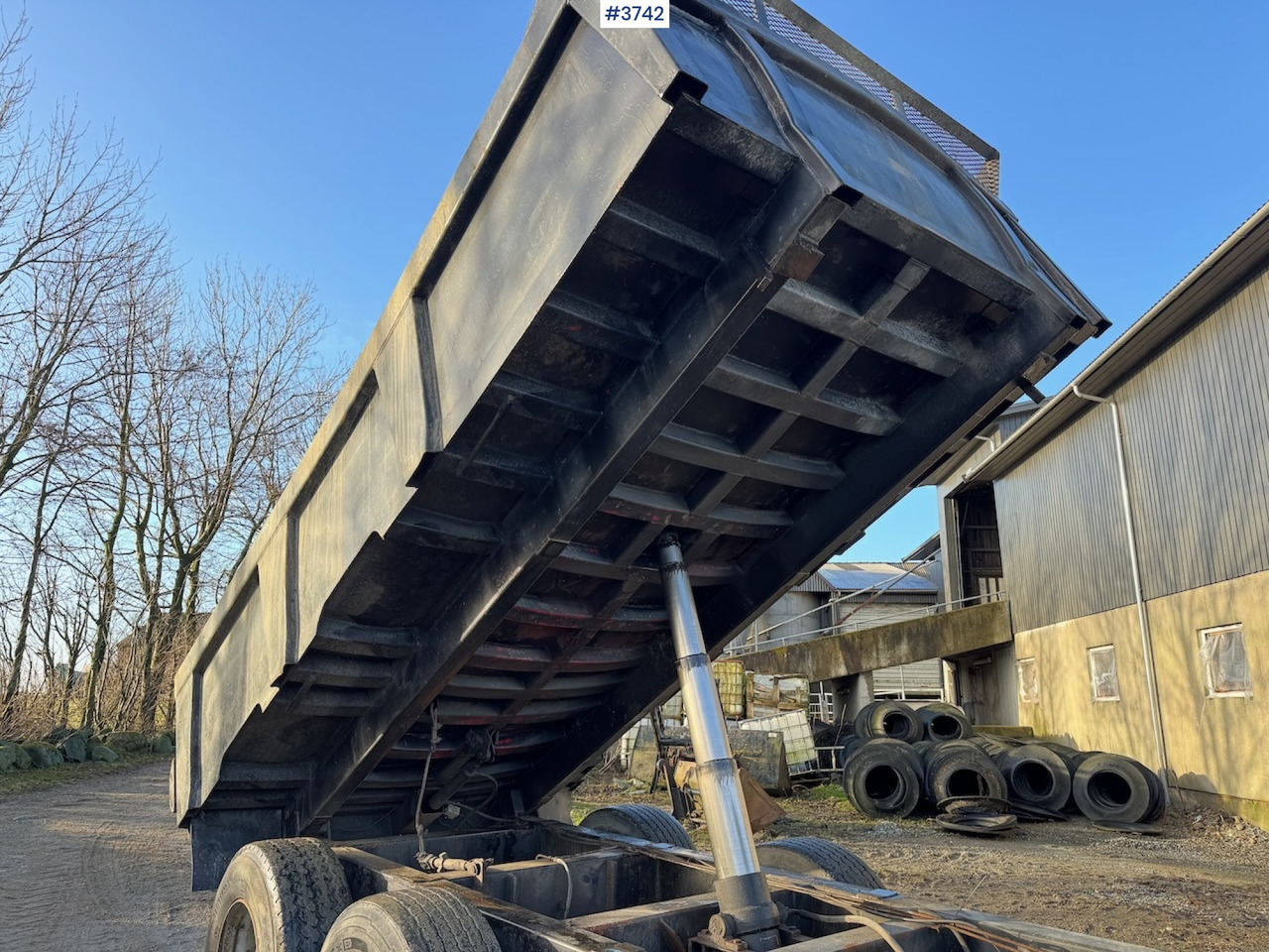 2003 Sele Weld 16 Dumper trailer. - مقطورة زراعية قلابة: صورة 5 2003 Sele Weld 16 Dumper trailer. - مقطورة زراعية قلابة: صورة 5