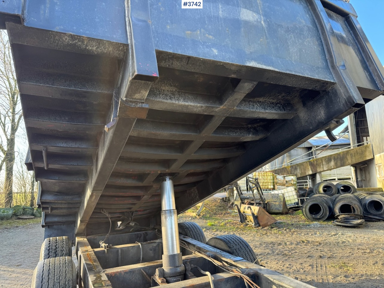 2003 Sele Weld 16 Dumper trailer. - مقطورة زراعية قلابة: صورة 4 2003 Sele Weld 16 Dumper trailer. - مقطورة زراعية قلابة: صورة 4