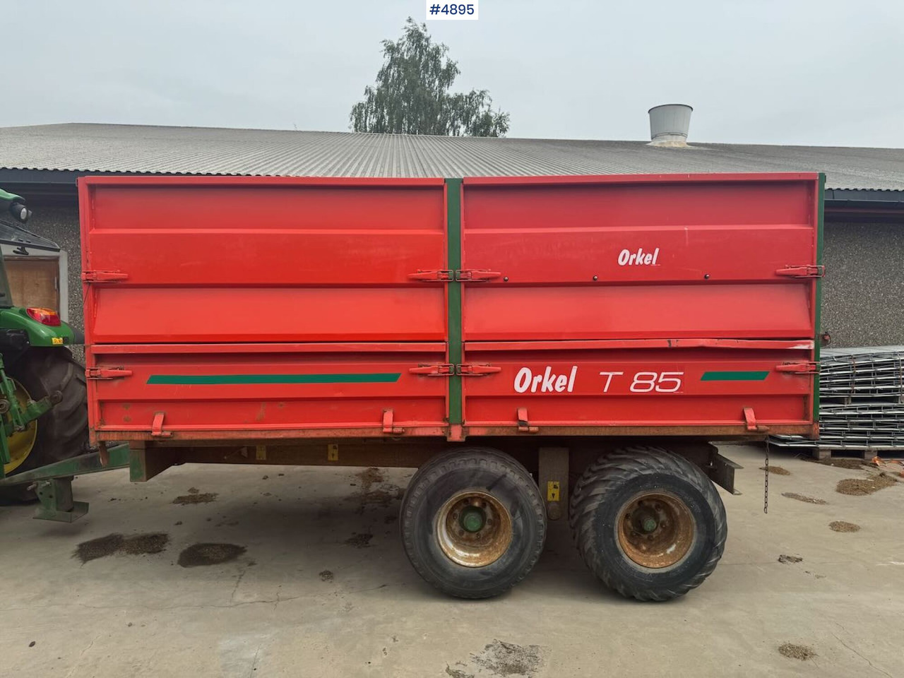2004 Orkel T85S trailer - المقطورة الزراعية: صورة 1 2004 Orkel T85S trailer - المقطورة الزراعية: صورة 1