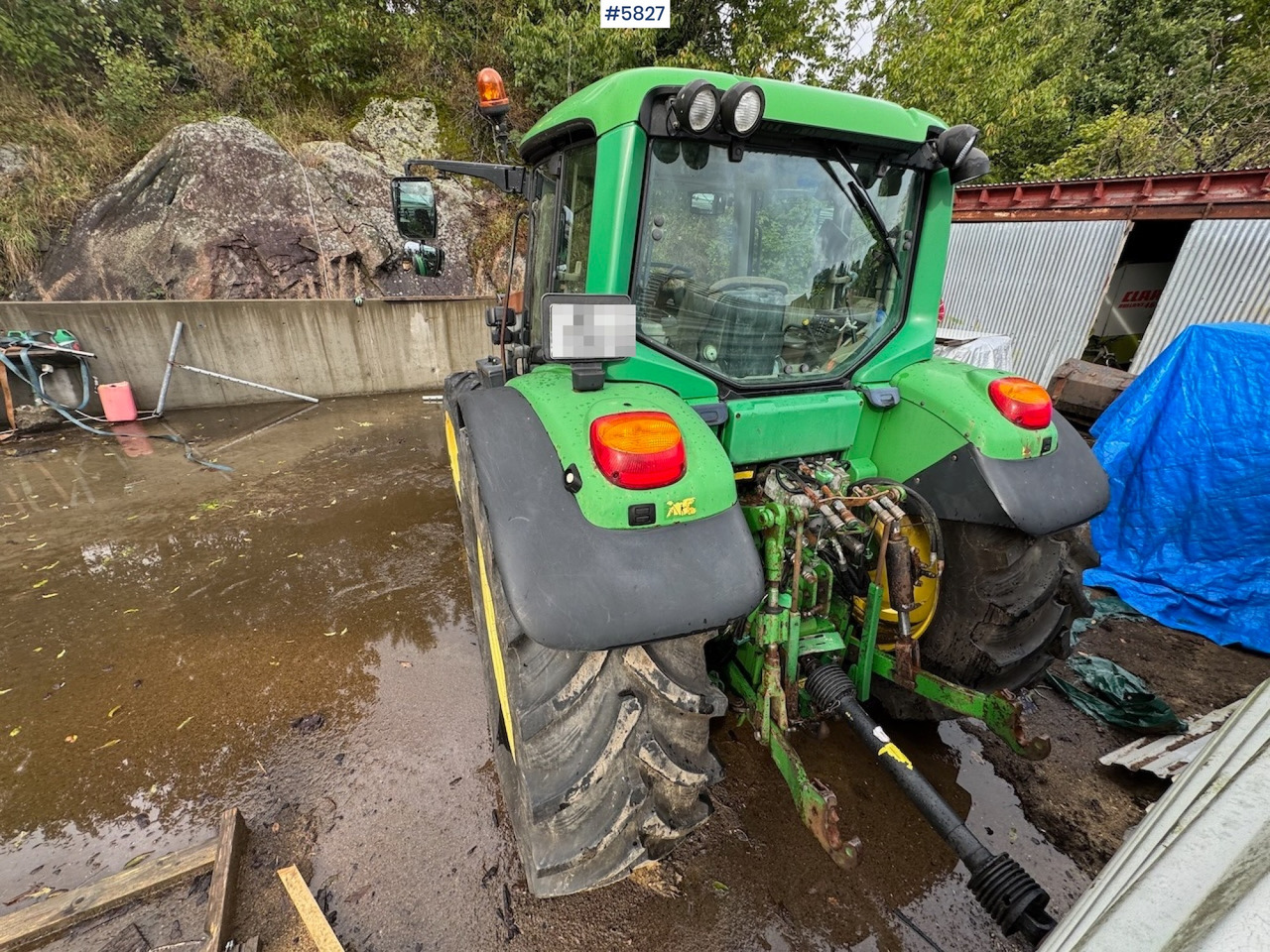 2005 John Deere 6320 w/ front loader. - جرار: صورة 4 2005 John Deere 6320 w/ front loader. - جرار: صورة 4