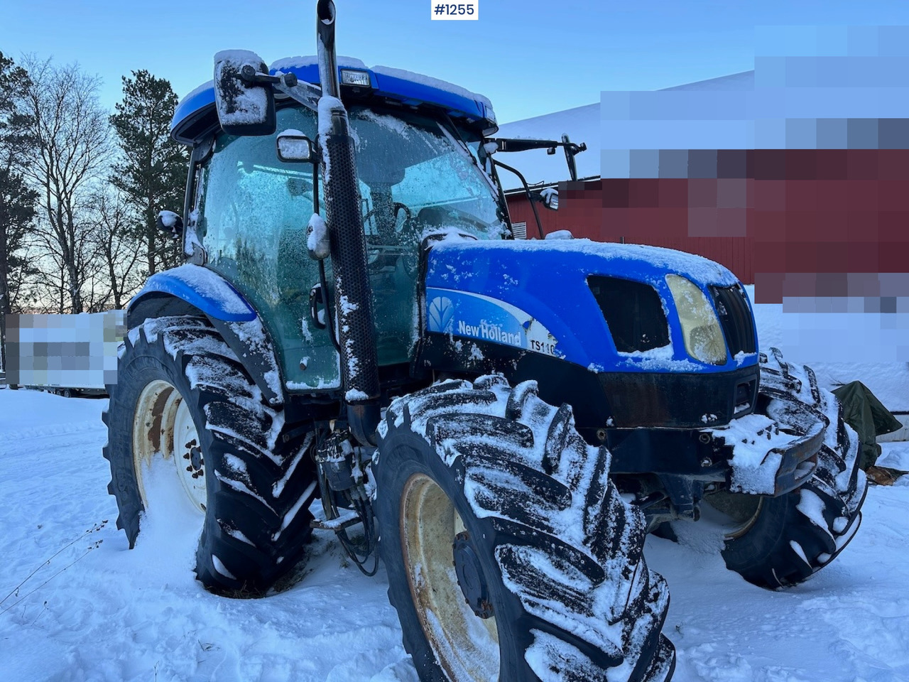 2005 New Holland TS110A - جرار: صورة 1 2005 New Holland TS110A - جرار: صورة 1
