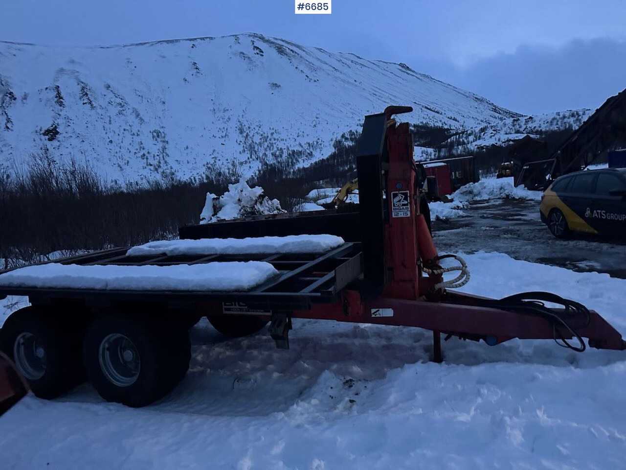 2006 BIGAB hook-lift trailer with container - مقطورة زراعية قلابة: صورة 4 2006 BIGAB hook-lift trailer with container - مقطورة زراعية قلابة: صورة 4