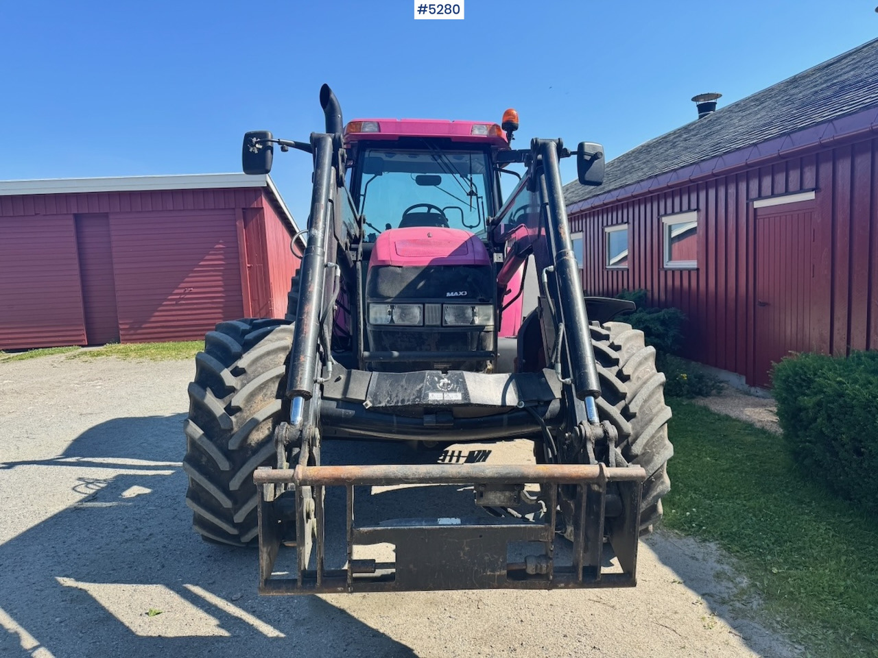2006 Case MXM120 4x4 with front loader - جرار: صورة 4 2006 Case MXM120 4x4 with front loader - جرار: صورة 4