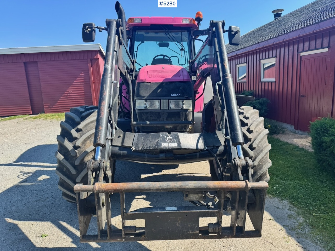 2006 Case MXM120 4x4 with front loader - جرار: صورة 5 2006 Case MXM120 4x4 with front loader - جرار: صورة 5
