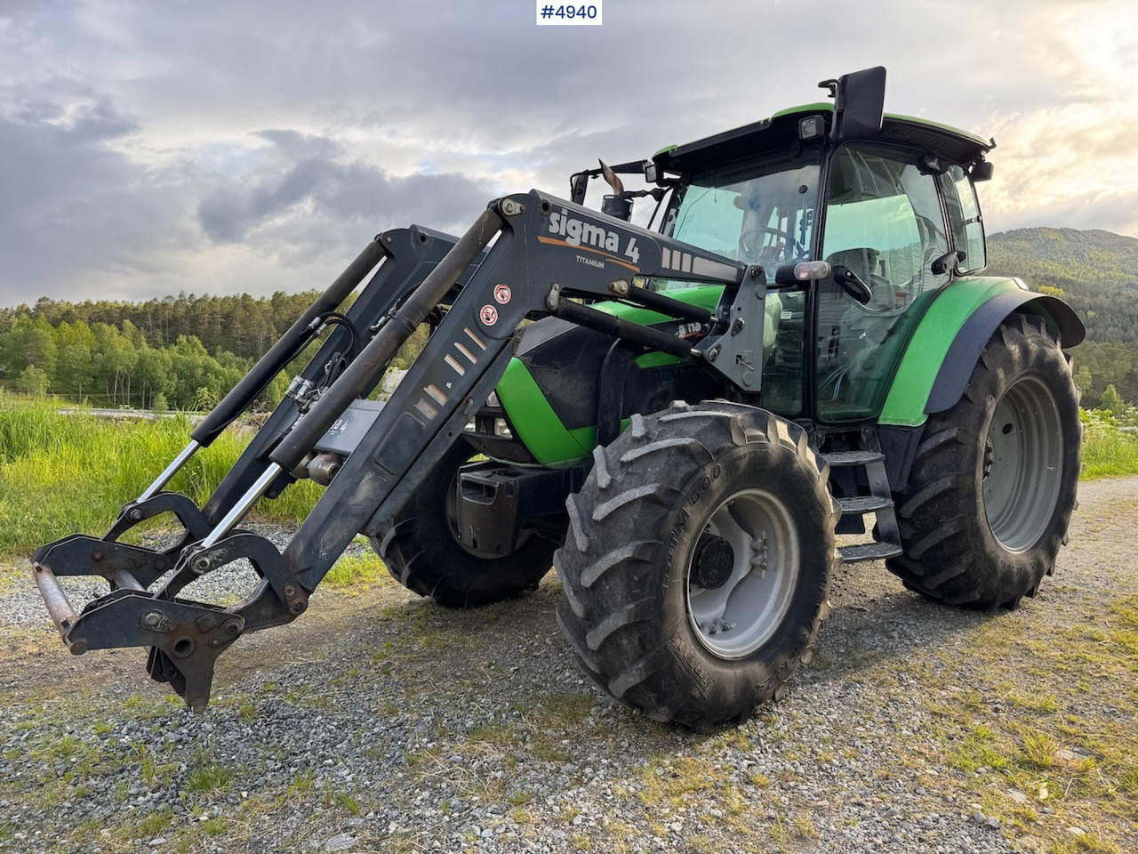 2006 Deutz-Fahr Agrotron K90 w/front loader. - جرار: صورة 2 2006 Deutz-Fahr Agrotron K90 w/front loader. - جرار: صورة 2
