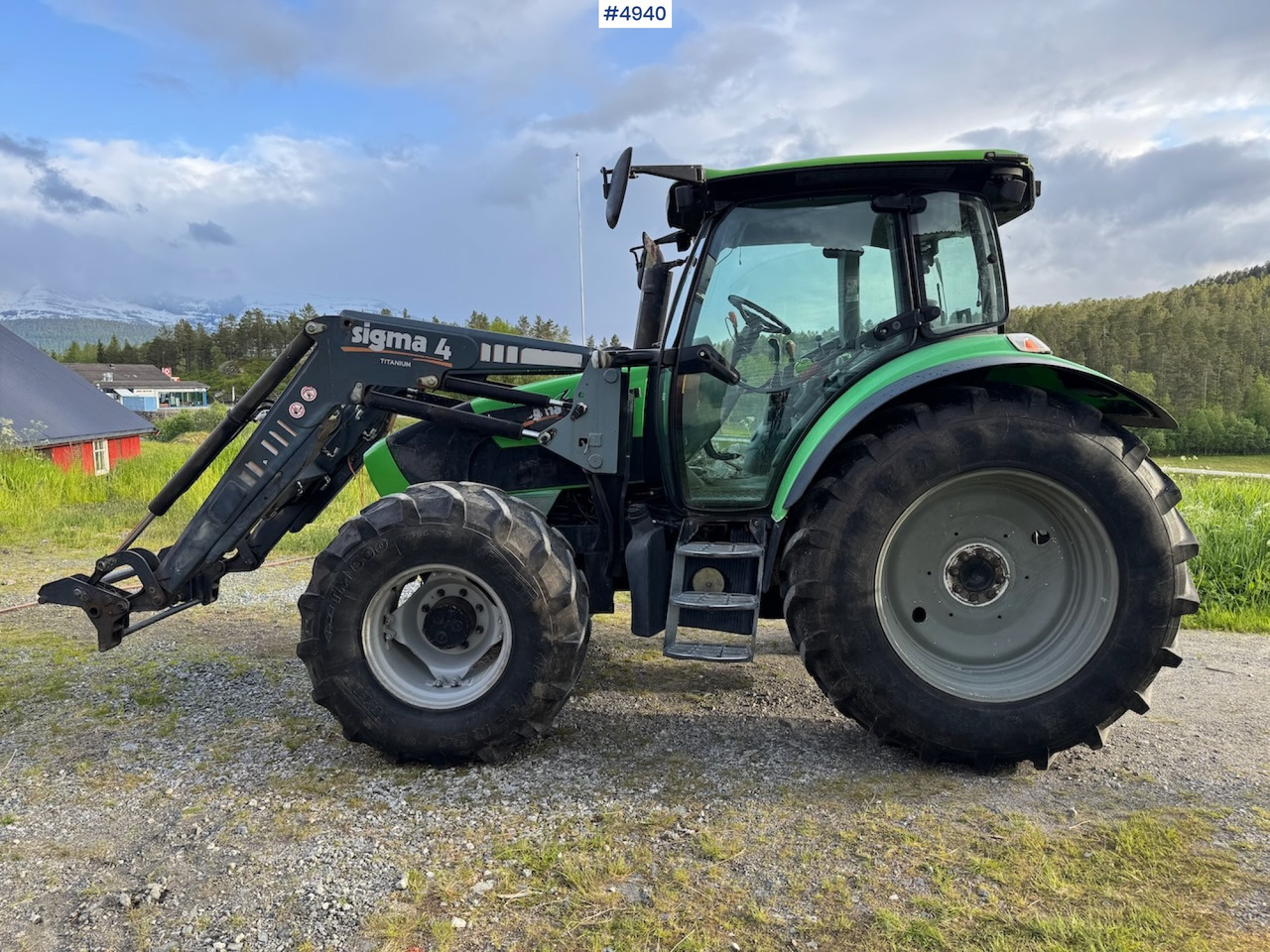 2006 Deutz-Fahr Agrotron K90 w/front loader. - جرار: صورة 3 2006 Deutz-Fahr Agrotron K90 w/front loader. - جرار: صورة 3