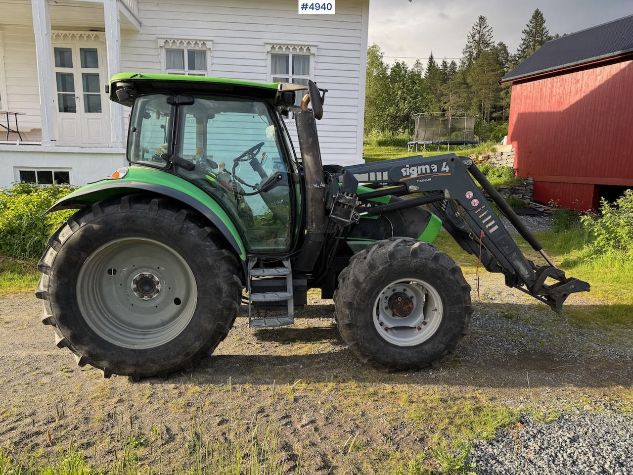 2006 Deutz-Fahr Agrotron K90 w/front loader. - جرار: صورة 1 2006 Deutz-Fahr Agrotron K90 w/front loader. - جرار: صورة 1