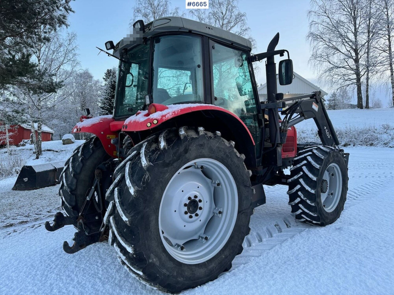 2006 Massey Ferguson 6470 Dyna6 4x4 w/front loader - جرار: صورة 3 2006 Massey Ferguson 6470 Dyna6 4x4 w/front loader - جرار: صورة 3