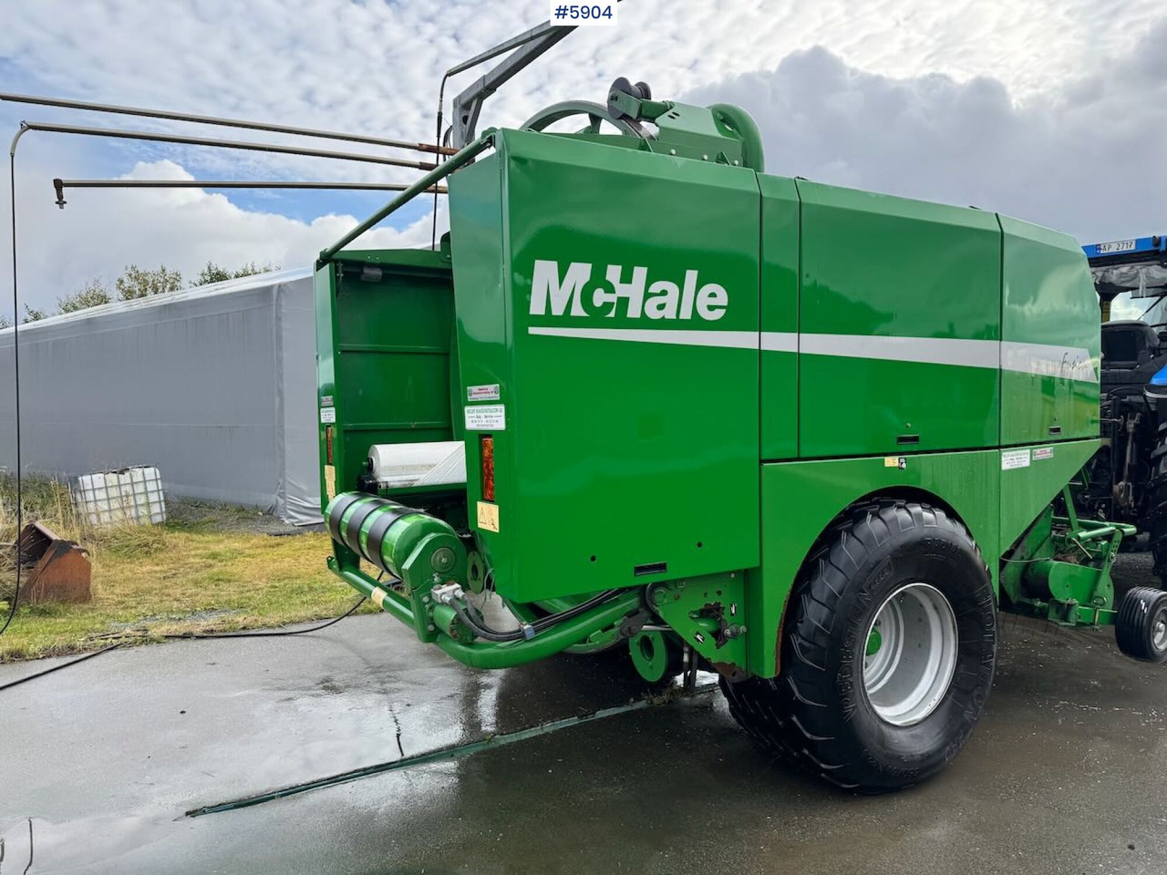 2006 McHale Fusion Kombipresse - معدات تيبيس التبن: صورة 3 2006 McHale Fusion Kombipresse - معدات تيبيس التبن: صورة 3