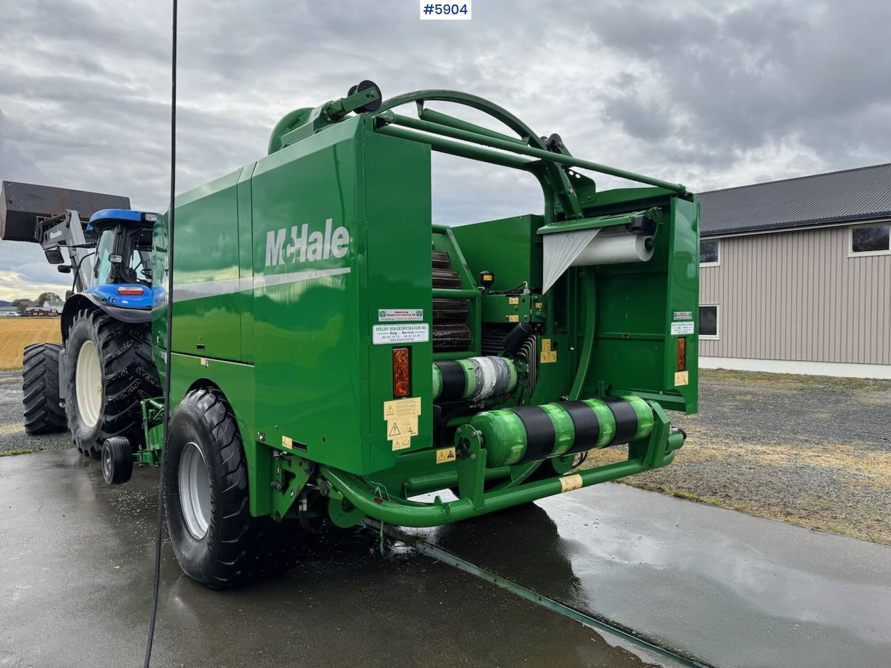 2006 McHale Fusion Kombipresse - معدات تيبيس التبن: صورة 5 2006 McHale Fusion Kombipresse - معدات تيبيس التبن: صورة 5