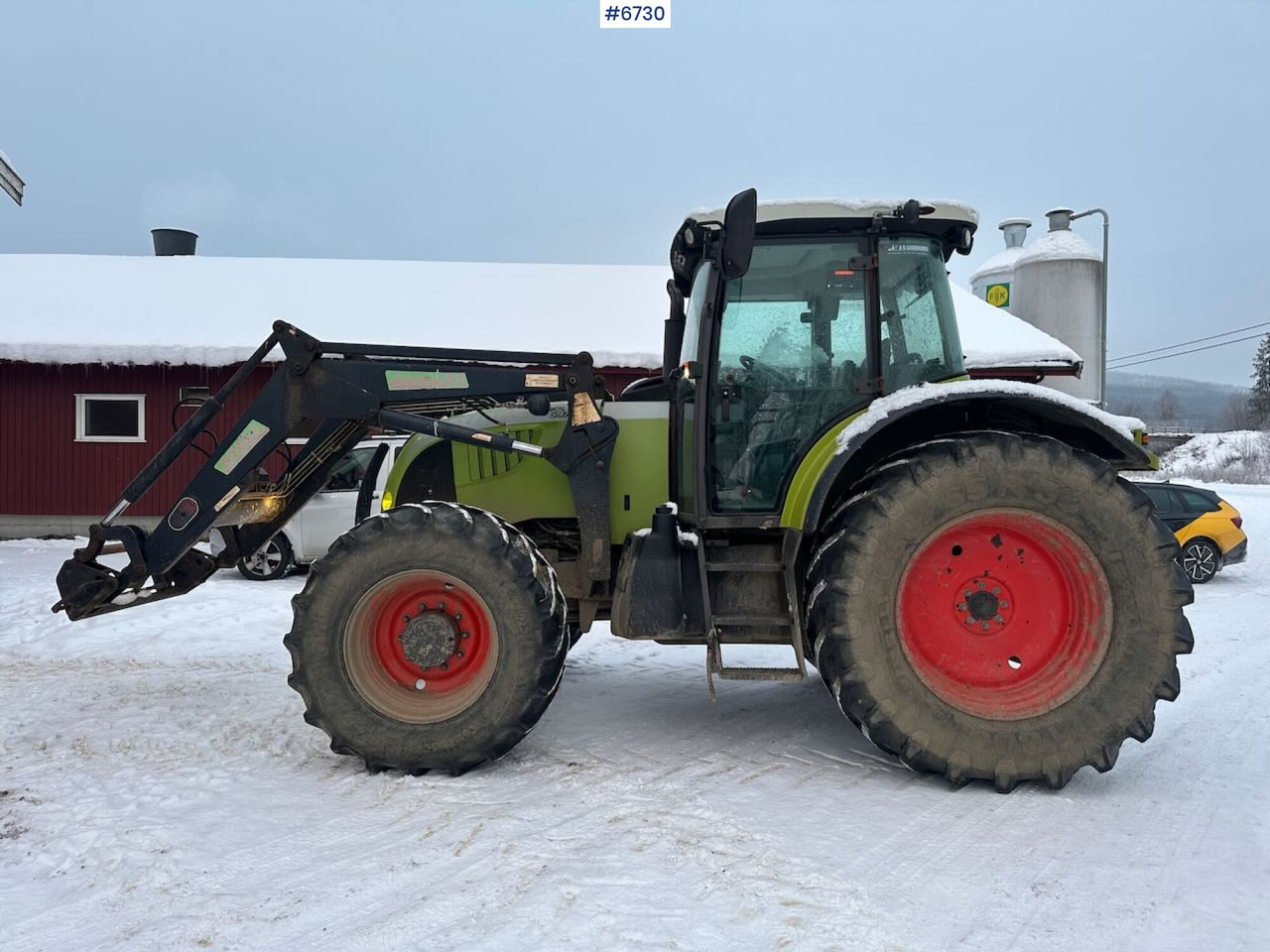 2007 Claas Ares 697 4x4 with front loader. SEE VIDEO. - جرار: صورة 2 2007 Claas Ares 697 4x4 with front loader. SEE VIDEO. - جرار: صورة 2