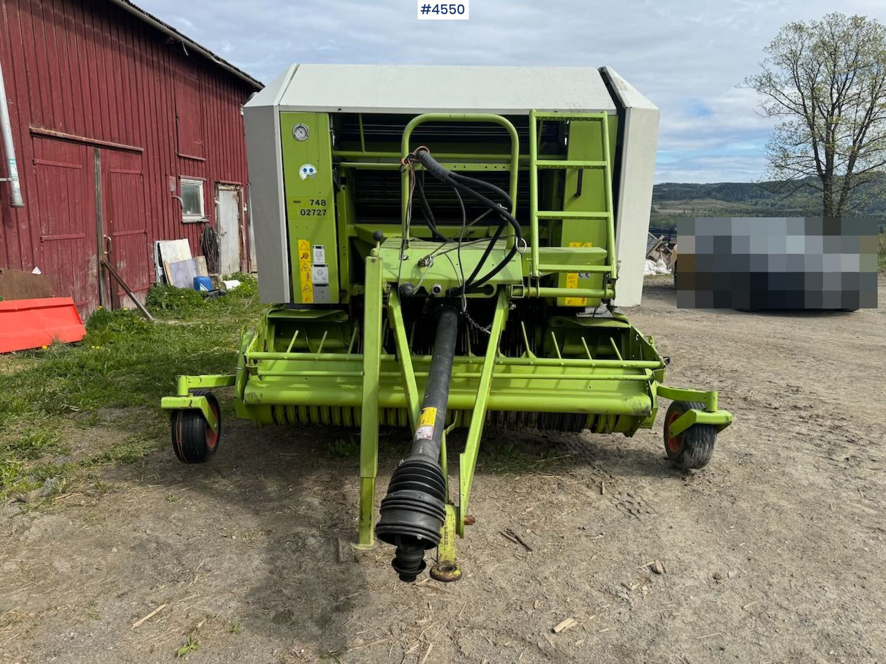 2007 Claas Rollant 225 Roto Cut - معدات تيبيس التبن: صورة 4 2007 Claas Rollant 225 Roto Cut - معدات تيبيس التبن: صورة 4
