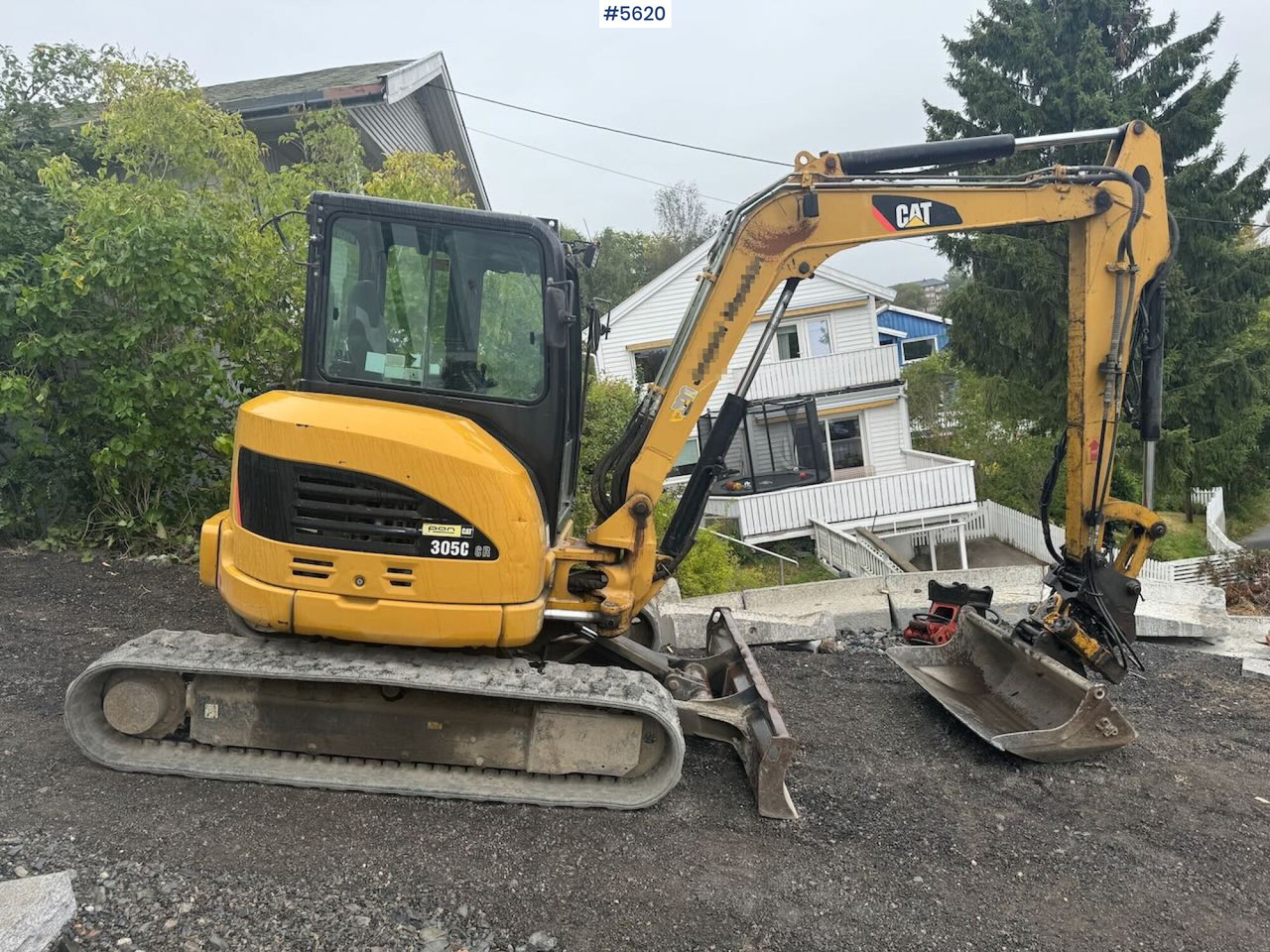 2008 CAT 305C CR Tracked Excavator with Tilt and 2 Buckets - حفارة: صورة 4 2008 CAT 305C CR Tracked Excavator with Tilt and 2 Buckets - حفارة: صورة 4