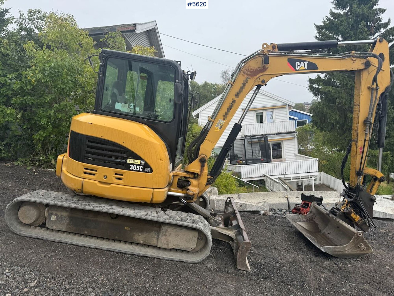 2008 CAT 305C CR Tracked Excavator with Tilt and 2 Buckets - حفارة: صورة 3 2008 CAT 305C CR Tracked Excavator with Tilt and 2 Buckets - حفارة: صورة 3