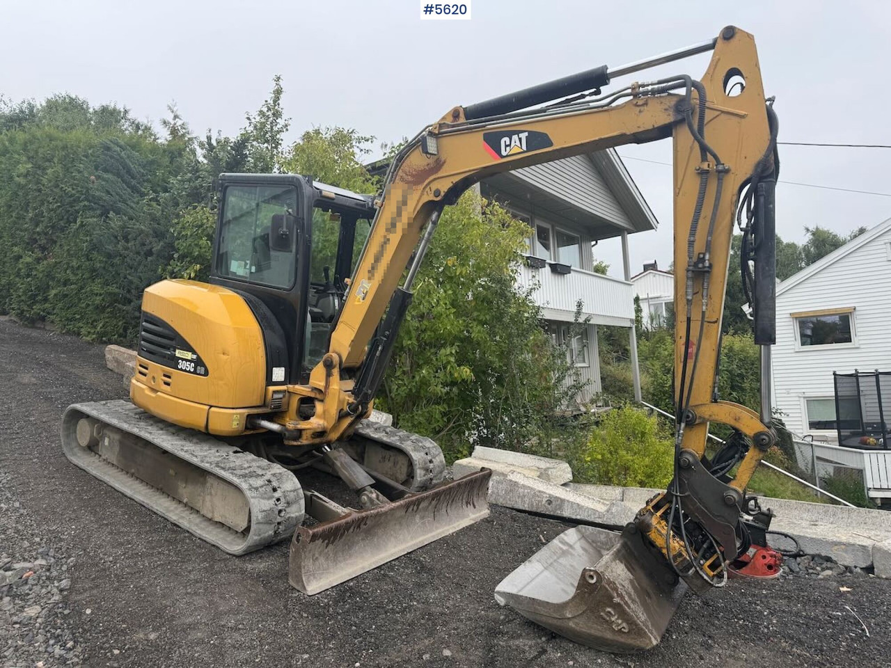 2008 CAT 305C CR Tracked Excavator with Tilt and 2 Buckets - حفارة: صورة 1 2008 CAT 305C CR Tracked Excavator with Tilt and 2 Buckets - حفارة: صورة 1