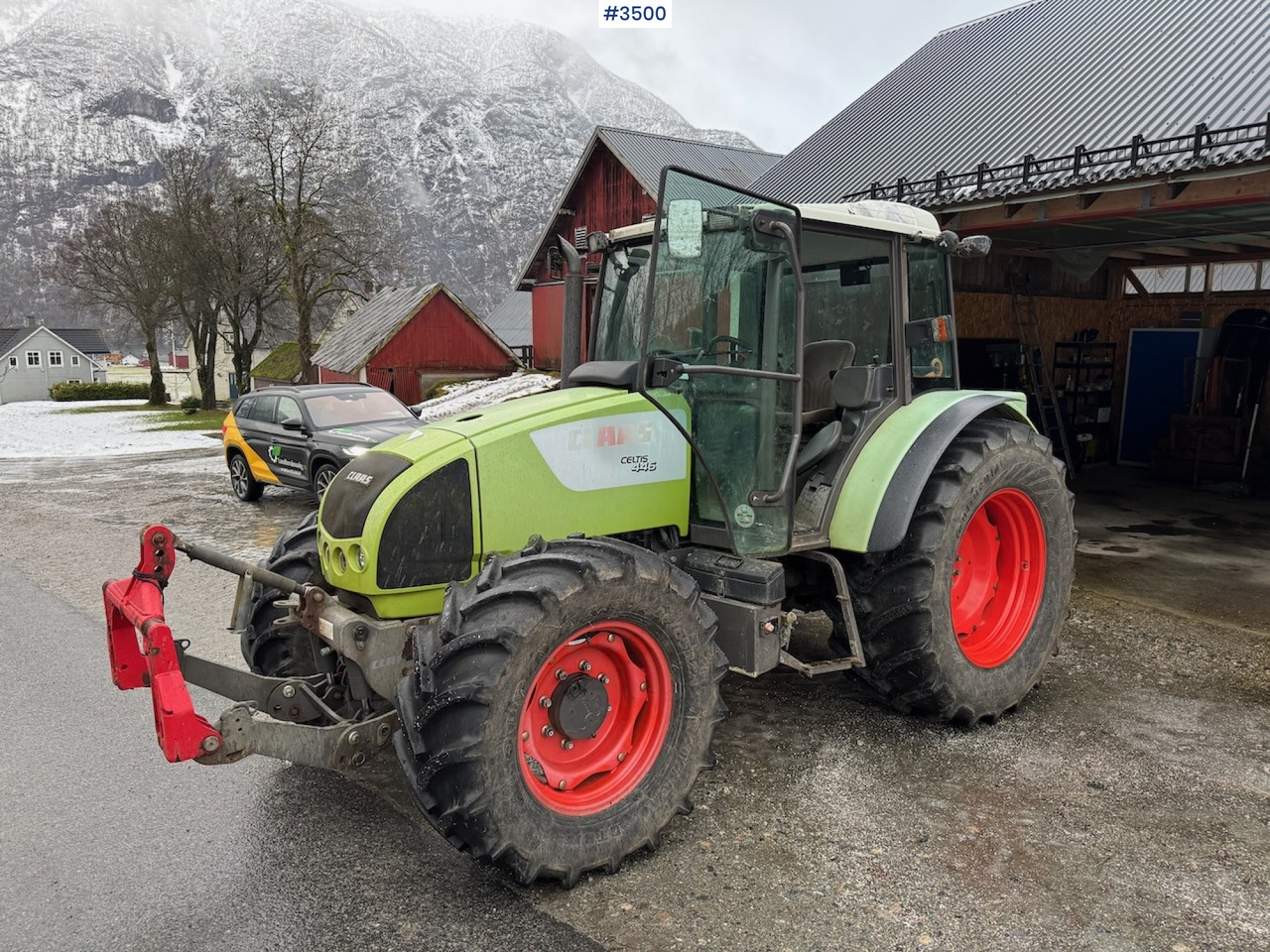 2008 Claas Celtis 446 mit Fronthydraulik - جرار: صورة 3 2008 Claas Celtis 446 mit Fronthydraulik - جرار: صورة 3